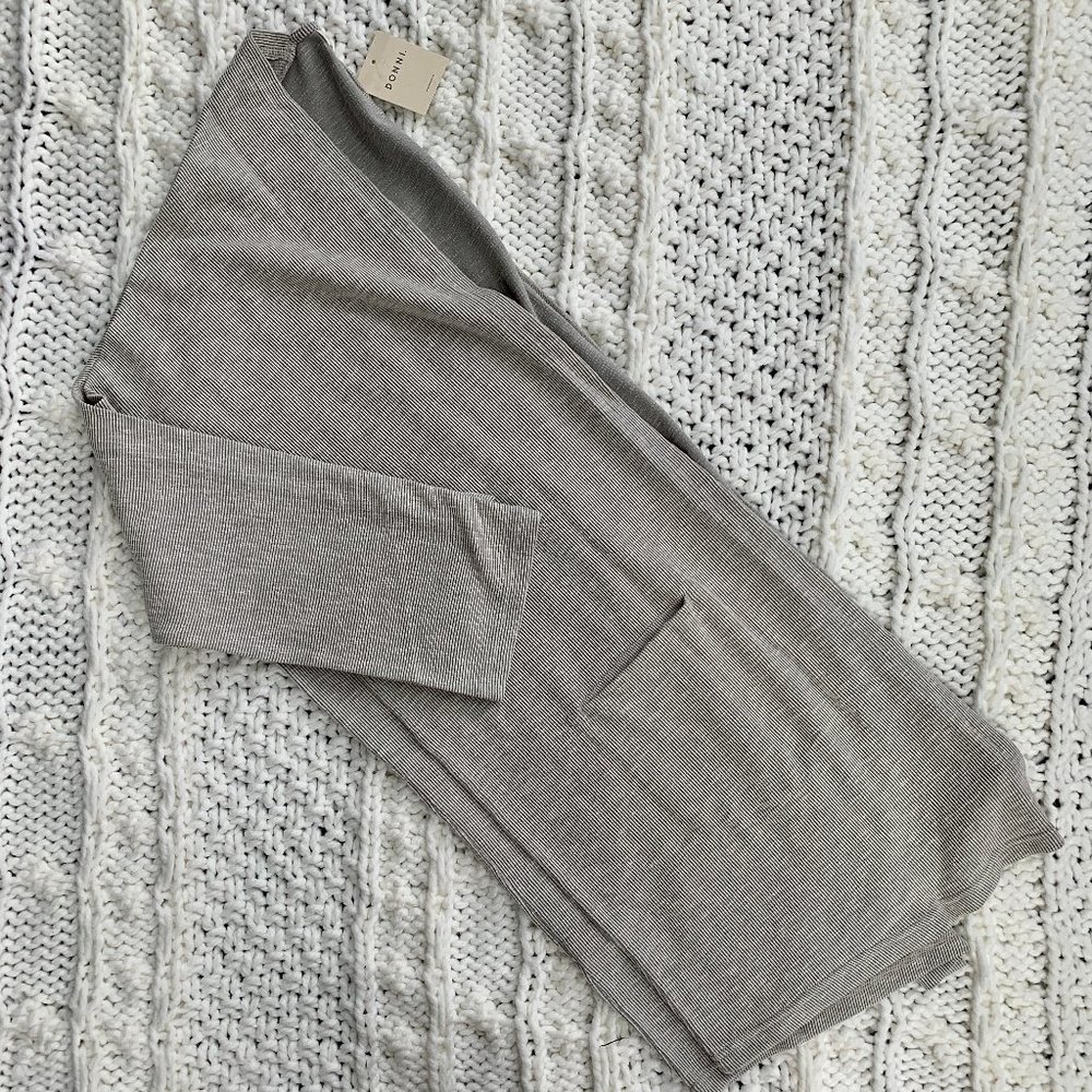 Ribbed Mid Sleeve Cardigan